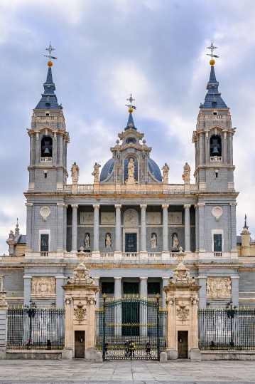 Almudena Cathedral Facade