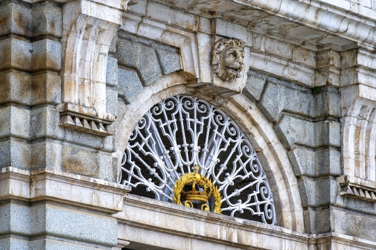 Ancient Arch Metalwork