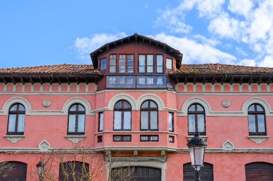 Ancient Building Facade