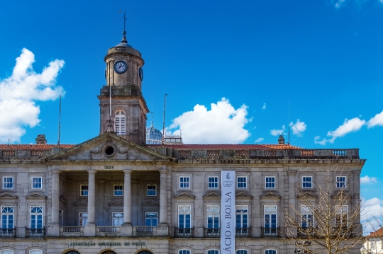 Ancient Clock Tower and Facade