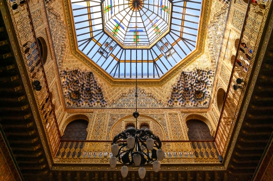 Ancient Walls and Skylight