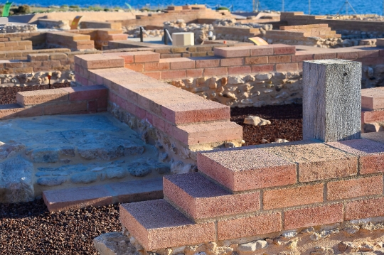 Archaeology Site La Illeta, El Campello, Alicante, Spain