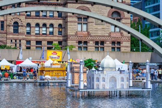 Arches and Decoration Nathan Phillips Square