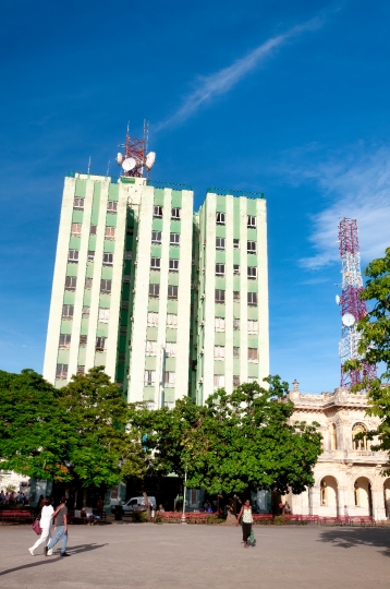 Architecture in Leoncio Vidal Park