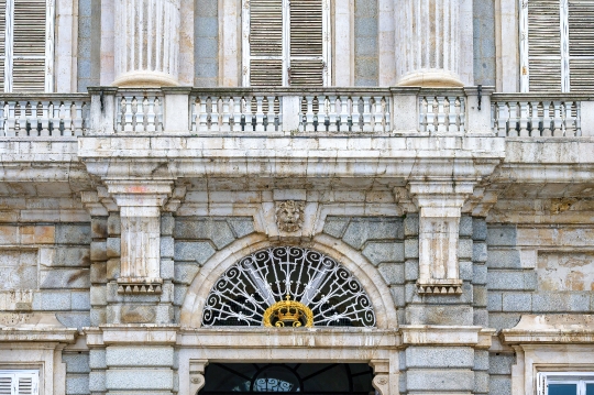 Balcony Arch Metalwork Facade