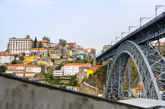 Bridge Luis I in Porto, Portugal