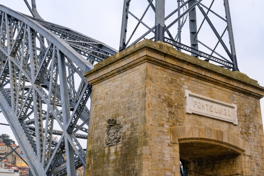 Bridge Luis I in Porto, Portugal