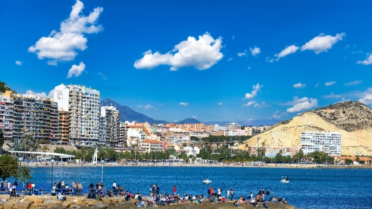 Buildings in Cityscape Alicante