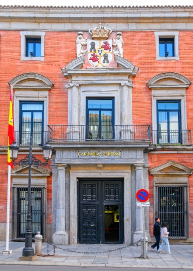 Capitania General Building Facade