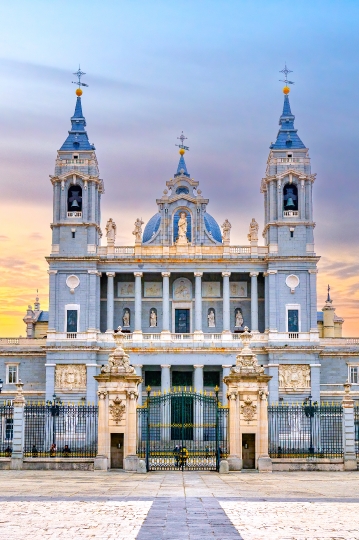 Catholic Cathedral Church Facade