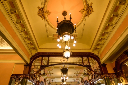 Ceiling Majestic Cafe Porto