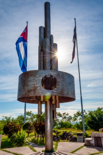 Che Guevara Sculpture in Capiro Hill