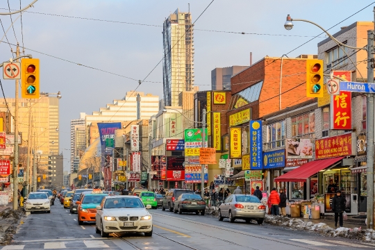 Chinatown Cityscape