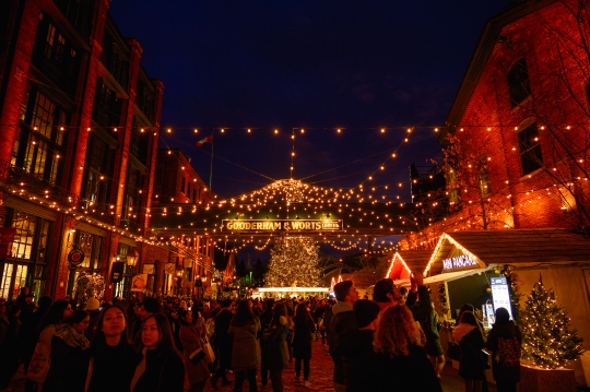 Christmas Decoration Distillery District