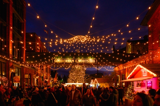 Christmas Market Distillery District