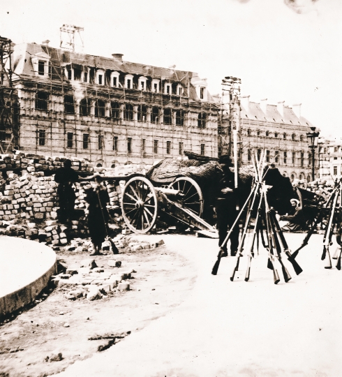 City Hall During Paris Commune