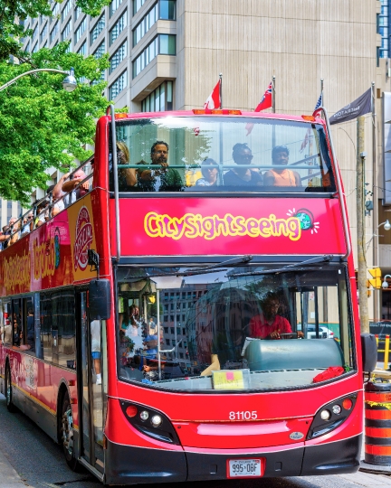 City Sightseeing Double-Decker Bus