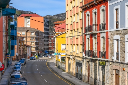 City Street and Building