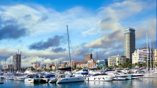 Cityscape and Skyline in Alicante