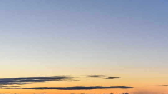 Cloudscape During Dawn Hour