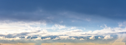 Cloudscape During Dawn Hour