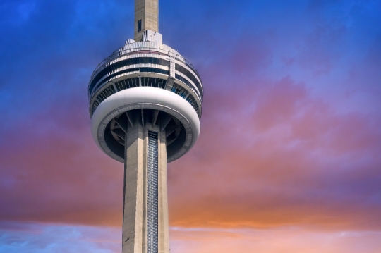 CN Tower Exterior Architecture