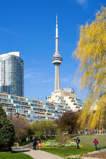 CN Tower in Toronto which is a symbol of Canada