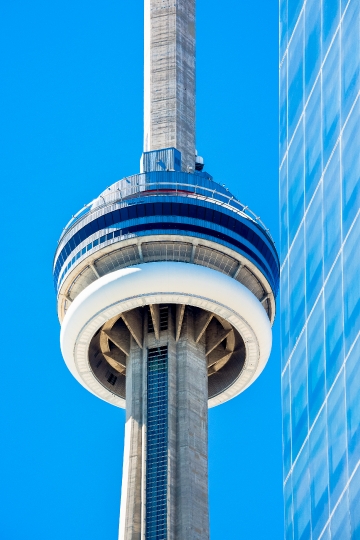 CN Tower in Toronto which is a symbol of Canada