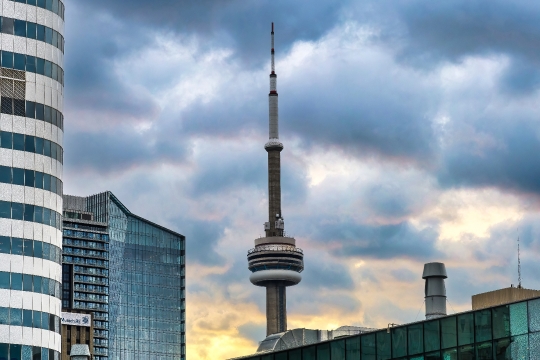 CN Tower Unusual View