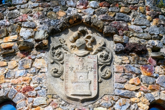 Coat of Arms in Stone Wall