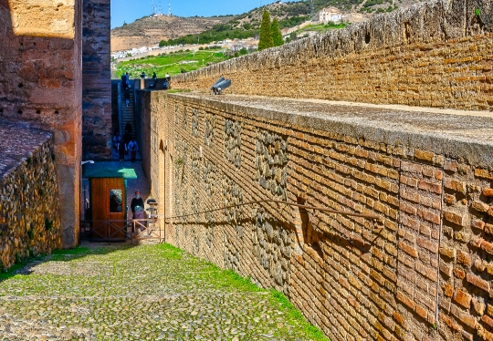 Cobblestone Medieval Footpath