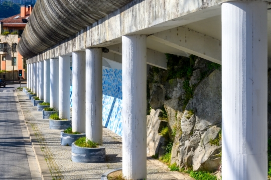 Colonnade in Waterfront District