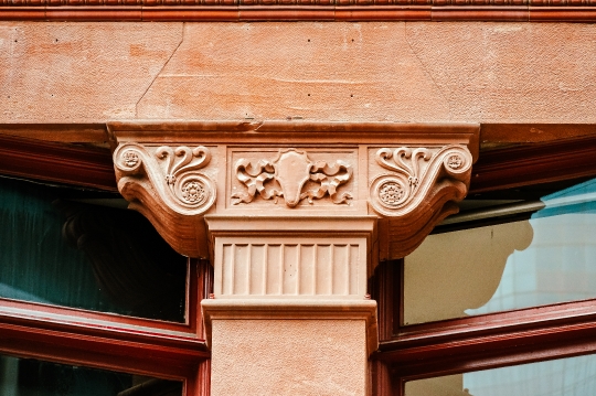 Column In Ryrie Building Toronto