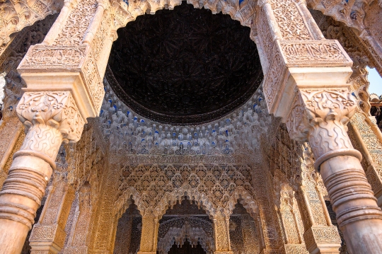 Cupola Column Architecture Alhambra