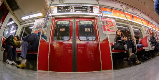 Door Of Old TTC Train