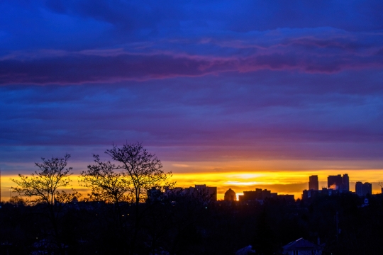 Dramatic Dawn Scarborough Ontario