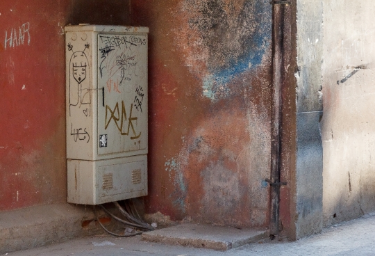 Electricity Box in Havana