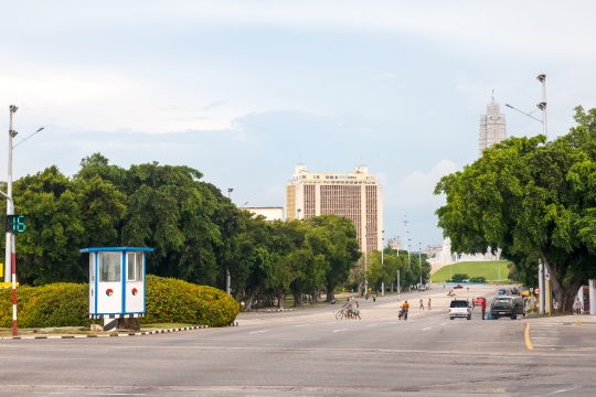 Empty Revolution Square Avenue