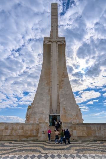 Entrance Monument of the Discoveries, Lisbon, Portugal