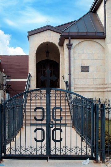 Entrance To Religious Building