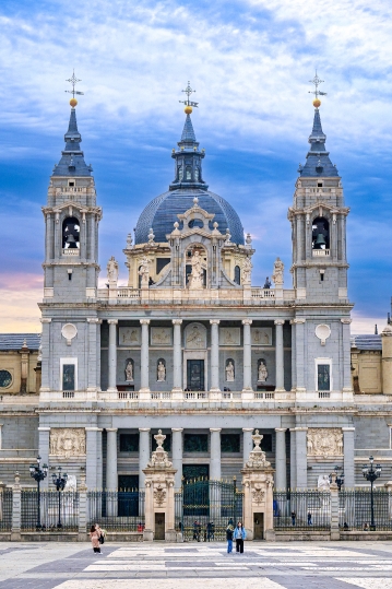 Facade Famous Spanish Cathedral