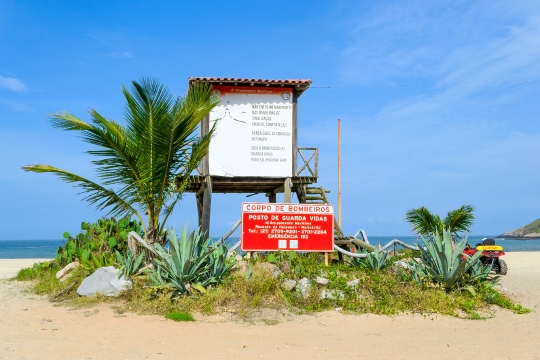 Firefighter_qt_s Hut In Beach