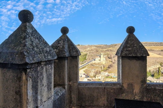 Fortified Wall Alcazar Segovia