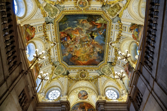 Fresco Painting Ceiling Medieval Building