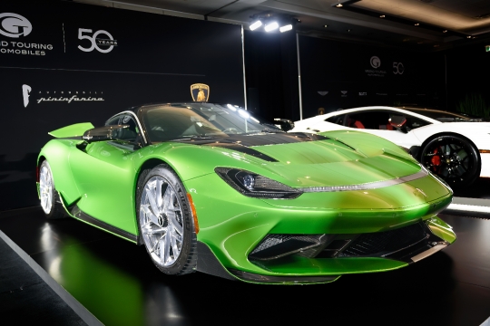 Green Sports Car