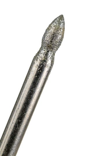 Grinding tip of a power tool.