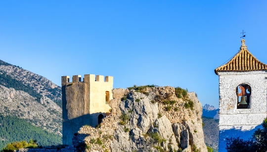 Guadalest Tower and Church