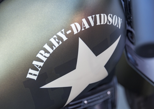 Harley Davidson logo, Toronto, Canada