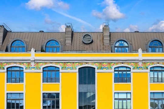 Inatel Foundation Building Facade, Lisbon, Portugal