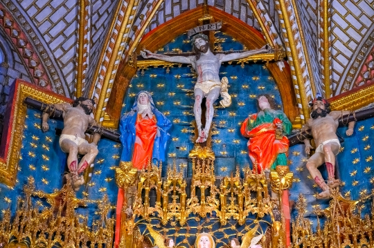 Indoor Architecture Toledo Cathedral, Spain